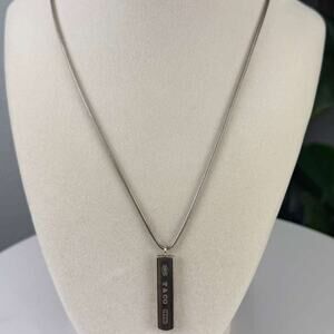 💎✨Authentic Tiffany & Co. 1837 Bar Pendant Necklace